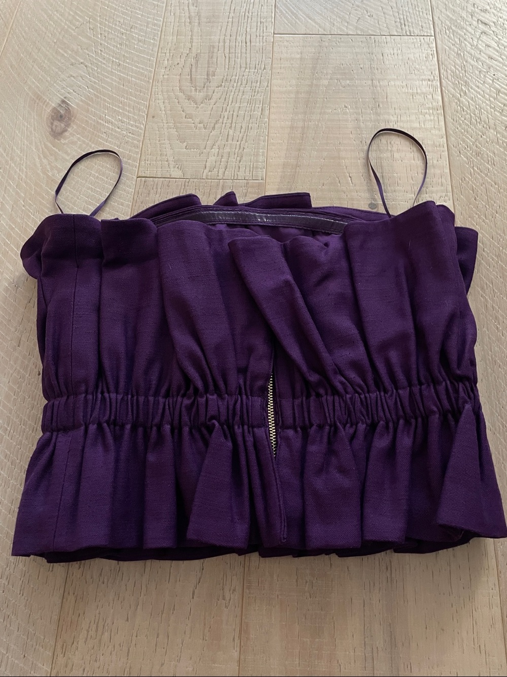 Sezane Bustier. Gioia Purple. 36 - Picture 10 of 14